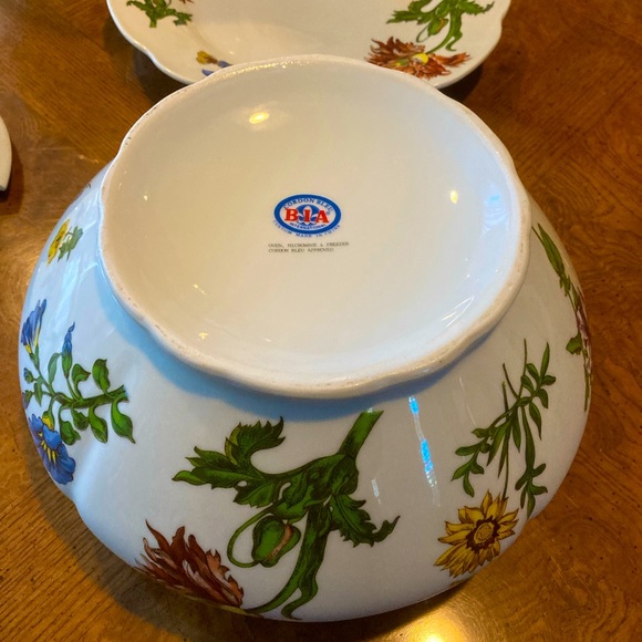 “CAROLINE” by BIA Cordon Bleu - TUREEN, UNDERPLATE & LADLE - Picture 9 of 13